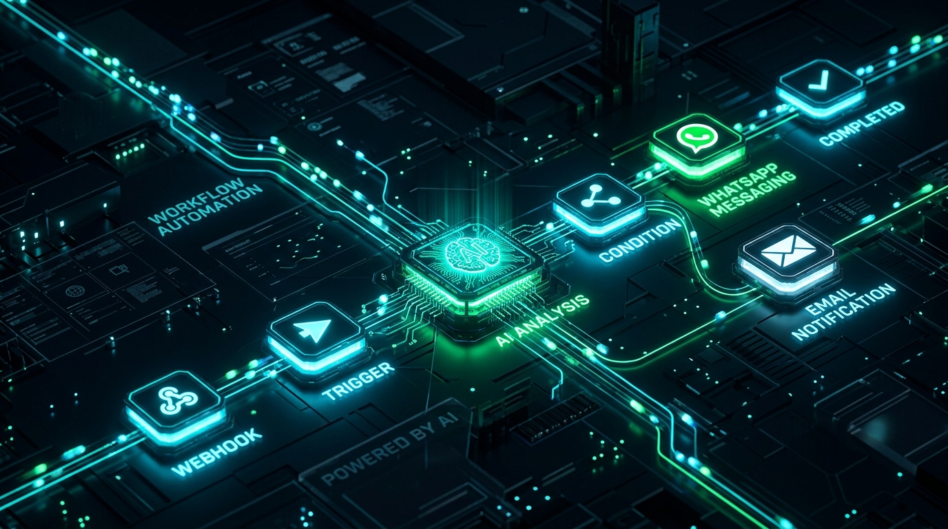 Cómo automatizar tu negocio con n8n e Inteligencia Artificial en Chile